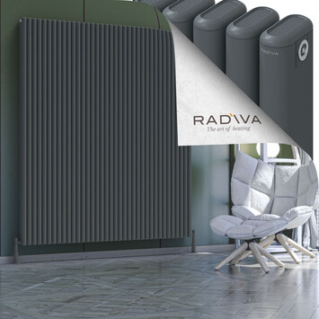 Radiva - Kotto Radiateur En Aluminium 1900x1661 Anthracite