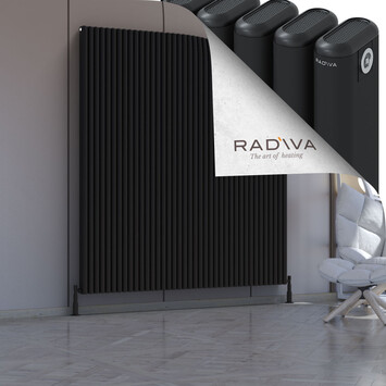 Radiva - Kotto Radiateur En Aluminium 1900x1751 Noir