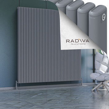 Radiva - Kotto Radiateur En Aluminium 1900x1886 Gris