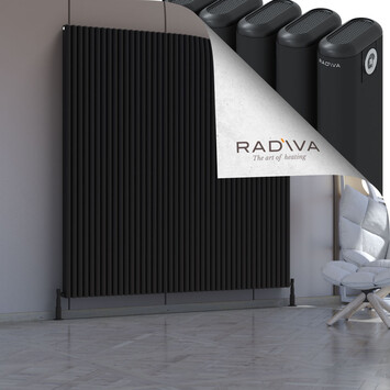 Radiva - Kotto Radiateur En Aluminium 1900x1886 Noir