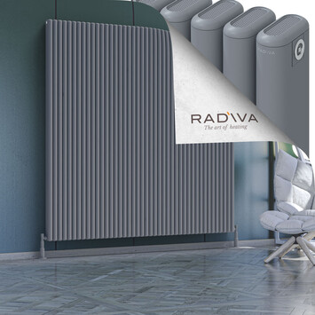 Radiva - Kotto Radiateur En Aluminium 1900x1931 Gris