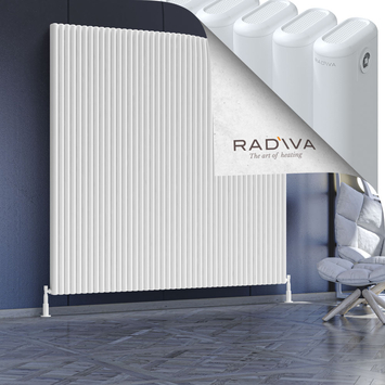 Radiva - Kotto Radiateur En Aluminium 1900x1976 Blanc