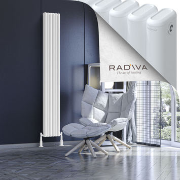 Radiva - Kotto Radiateur En Aluminium 1900x266 Blanc