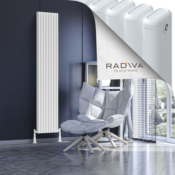 Radiva - Kotto Radiateur En Aluminium 1900x356 Blanc