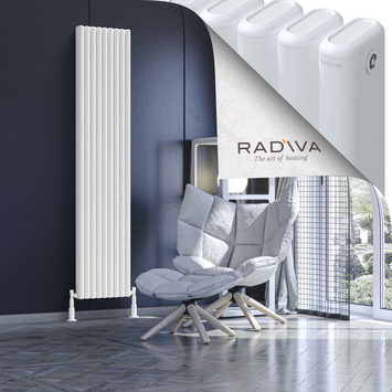 Radiva - Kotto Radiateur En Aluminium 1900x401 Blanc