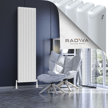 Radiva - Kotto Radiateur En Aluminium 1900x491 Blanc