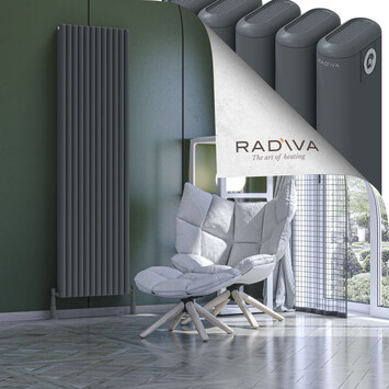 Radiva - Kotto Radiateur En Aluminium 1900x536 Anthracite