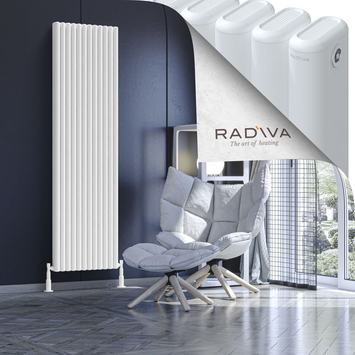 Radiva - Kotto Radiateur En Aluminium 1900x536 Blanc