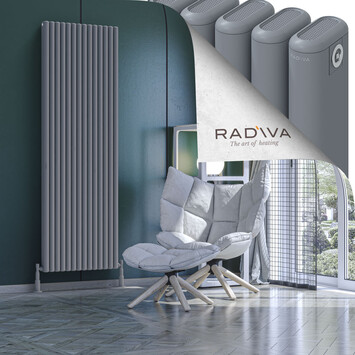 Radiva - Kotto Radiateur En Aluminium 1900x626 Gris