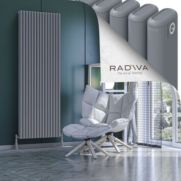 Radiva - Kotto Radiateur En Aluminium 1900x671 Gris