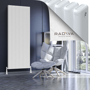 Radiva - Kotto Radiateur En Aluminium 1900x716 Blanc