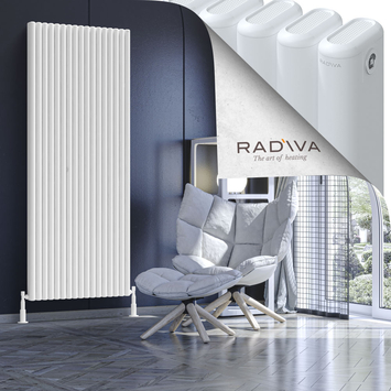Radiva - Kotto Radiateur En Aluminium 1900x761 Blanc
