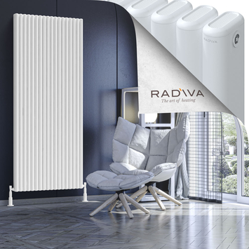 Radiva - Kotto Radiateur En Aluminium 1900x806 Blanc