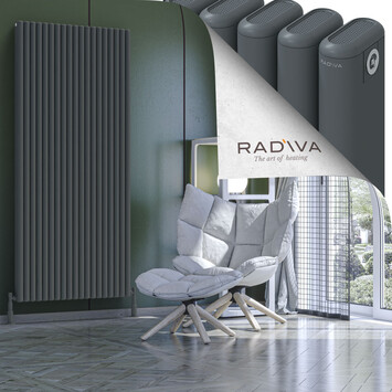 Radiva - Kotto Radiateur En Aluminium 1900x851 Anthracite