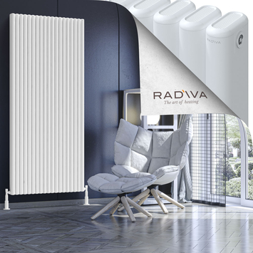 Radiva - Kotto Radiateur En Aluminium 1900x851 Blanc