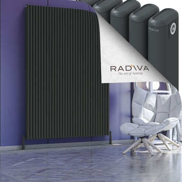 Radiva - Kotto Radiateur En Aluminium 2000x1436 Anthracite Foncé