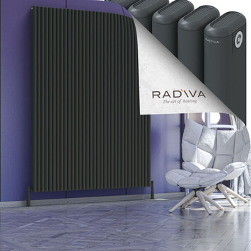 Radiva - Kotto Radiateur En Aluminium 2000x1481 Anthracite Foncé
