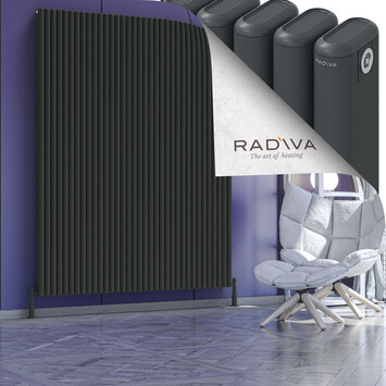 Radiva - Kotto Radiateur En Aluminium 2000x1571 Anthracite Foncé