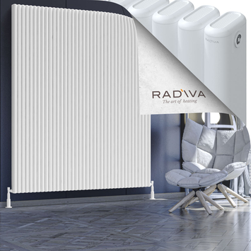 Radiva - Kotto Radiateur En Aluminium 2000x1706 Blanc