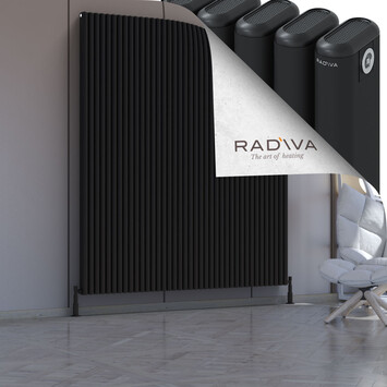 Radiva - Kotto Radiateur En Aluminium 2000x1751 Noir