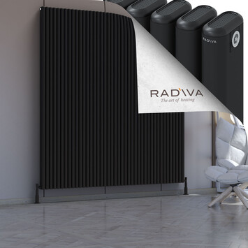 Radiva - Kotto Radiateur En Aluminium 2000x1886 Noir