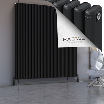 Radiva - Kotto Radiateur En Aluminium 2000x1931 Noir