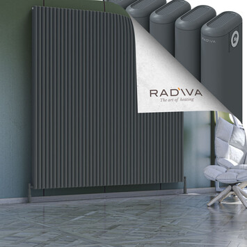 Radiva - Kotto Radiateur En Aluminium 2000x1976 Anthracite