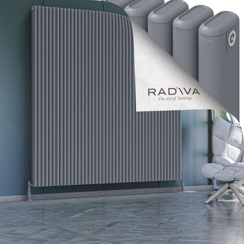 Radiva - Kotto Radiateur En Aluminium 2000x1976 Gris