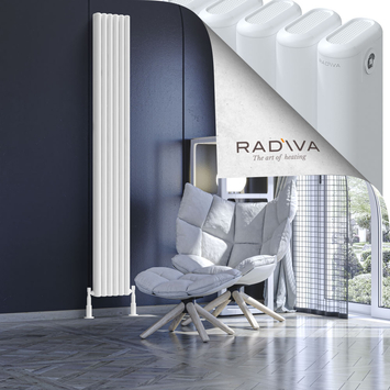 Radiva - Kotto Radiateur En Aluminium 2000x266 Blanc