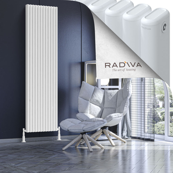 Radiva - Kotto Radiateur En Aluminium 2000x536 Blanc