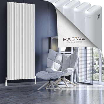 Radiva - Kotto Radiateur En Aluminium 2000x761 Blanc