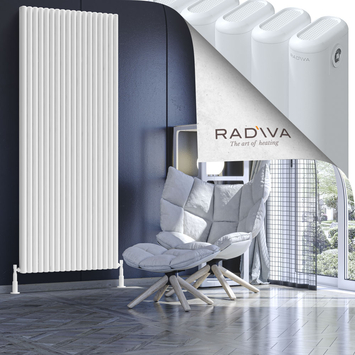 Radiva - Kotto Radiateur En Aluminium 2000x806 Blanc