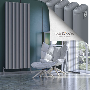 Radiva - Kotto Radiateur En Aluminium 2000x806 Gris