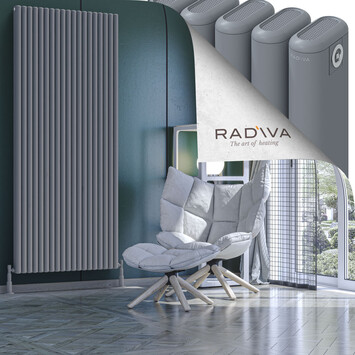 Radiva - Kotto Radiateur En Aluminium 2000x851 Gris