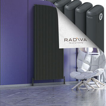 Radiva - Kotto Radiateur En Aluminium 2000x896 Anthracite Foncé