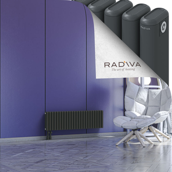 Kotto Radiateur En Aluminium 300x1076 Anthracite Foncé - Thumbnail