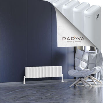 Radiva - Kotto Radiateur En Aluminium 300x1121 Blanc