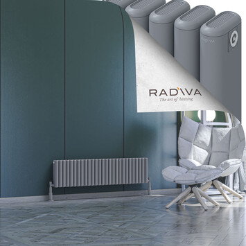 Kotto Radiateur En Aluminium 300x1211 Gris - Thumbnail