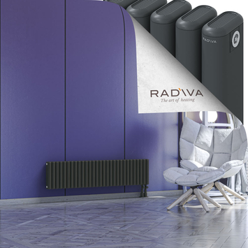Kotto Radiateur En Aluminium 300x1301 Anthracite Foncé - Thumbnail