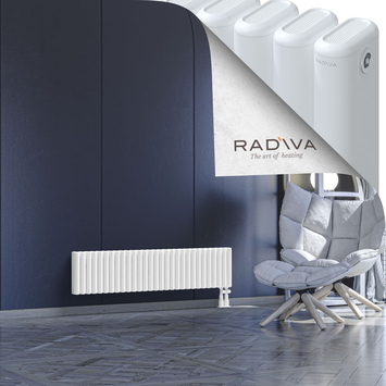 Kotto Radiateur En Aluminium 300x1301 Blanc - Thumbnail
