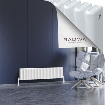 Radiva - Kotto Radiateur En Aluminium 300x1301 Blanc