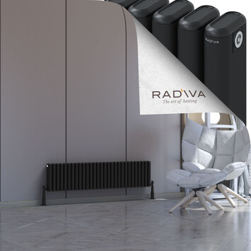 Radiva - Kotto Radiateur En Aluminium 300x1301 Noir