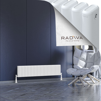 Radiva - Kotto Radiateur En Aluminium 300x1346 Blanc