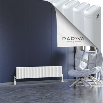 Radiva - Kotto Radiateur En Aluminium 300x1391 Blanc