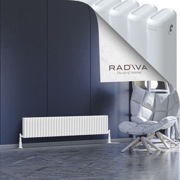 Radiva - Kotto Radiateur En Aluminium 300x1481 Blanc