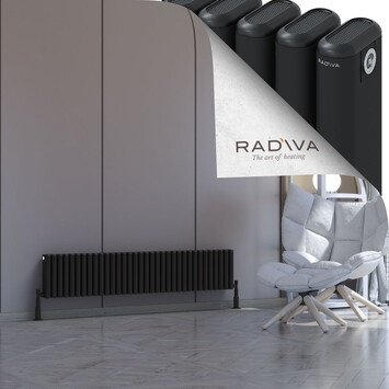 Radiva - Kotto Radiateur En Aluminium 300x1526 Noir