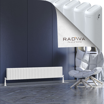 Radiva - Kotto Radiateur En Aluminium 300x1661 Blanc