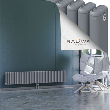 Kotto Radiateur En Aluminium 300x1706 Gris - Thumbnail
