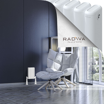 Radiva - Kotto Radiateur En Aluminium 300x176 Blanc