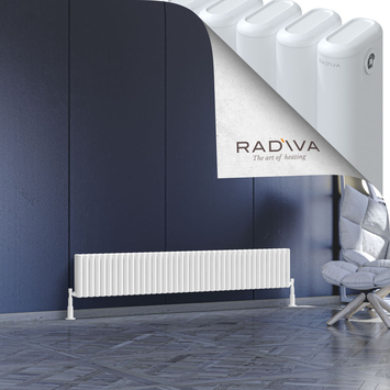 Radiva - Kotto Radiateur En Aluminium 300x1796 Blanc